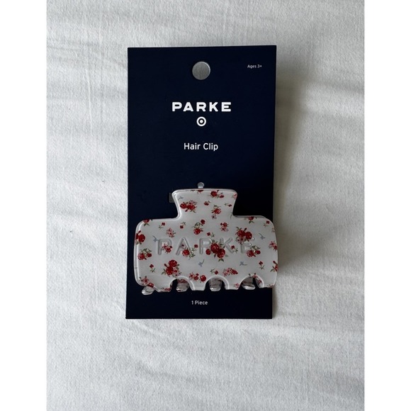 Parke Accessories - Parke x Target Collab Cream Floral Claw Hair Clip NWT Claw Clip